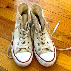 Used White Converse - Women’s